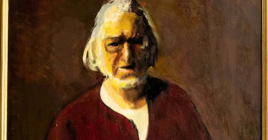 Autoportret de Corneliu Baba, exponatul lunii la Muzeul de Artă Tulcea