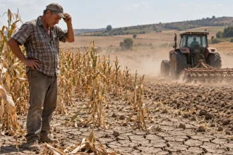 Fermierii afectați de secetă primesc ajutoare de 333 lei pe hectar