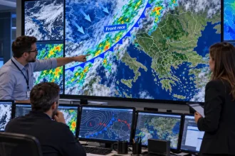 Front rece aduce ploi și răcire în Balcani