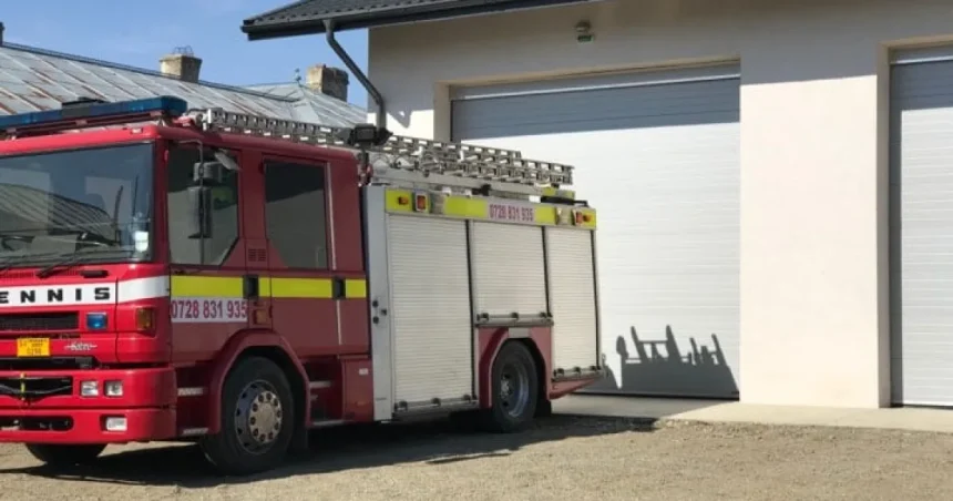 Pompierii din Chilia Veche au o remiză nouă, construită cu 1,55 milioane de lei