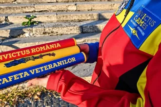 Ștafeta Veteranilor, prezentă la Tulcea. Sorin Andrici continuă pe Traseul Roșu