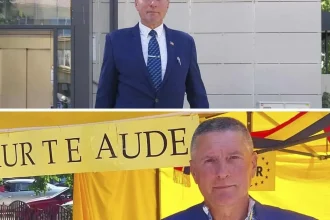 Superman Leonte, pe făraș la AUR Tulcea! Îi iau microfonul și partidul